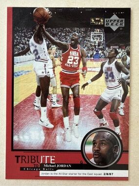 Michael Jordan 1999 Upper Deck Chicago Bulls NBA Basketball Card #23